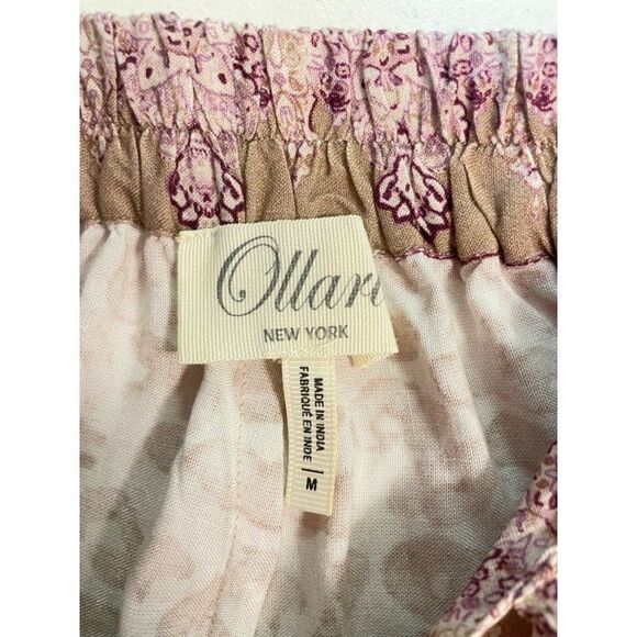 Anthropologie Ollari Tassled Tapered Pants Medium - Picture 8 of 9